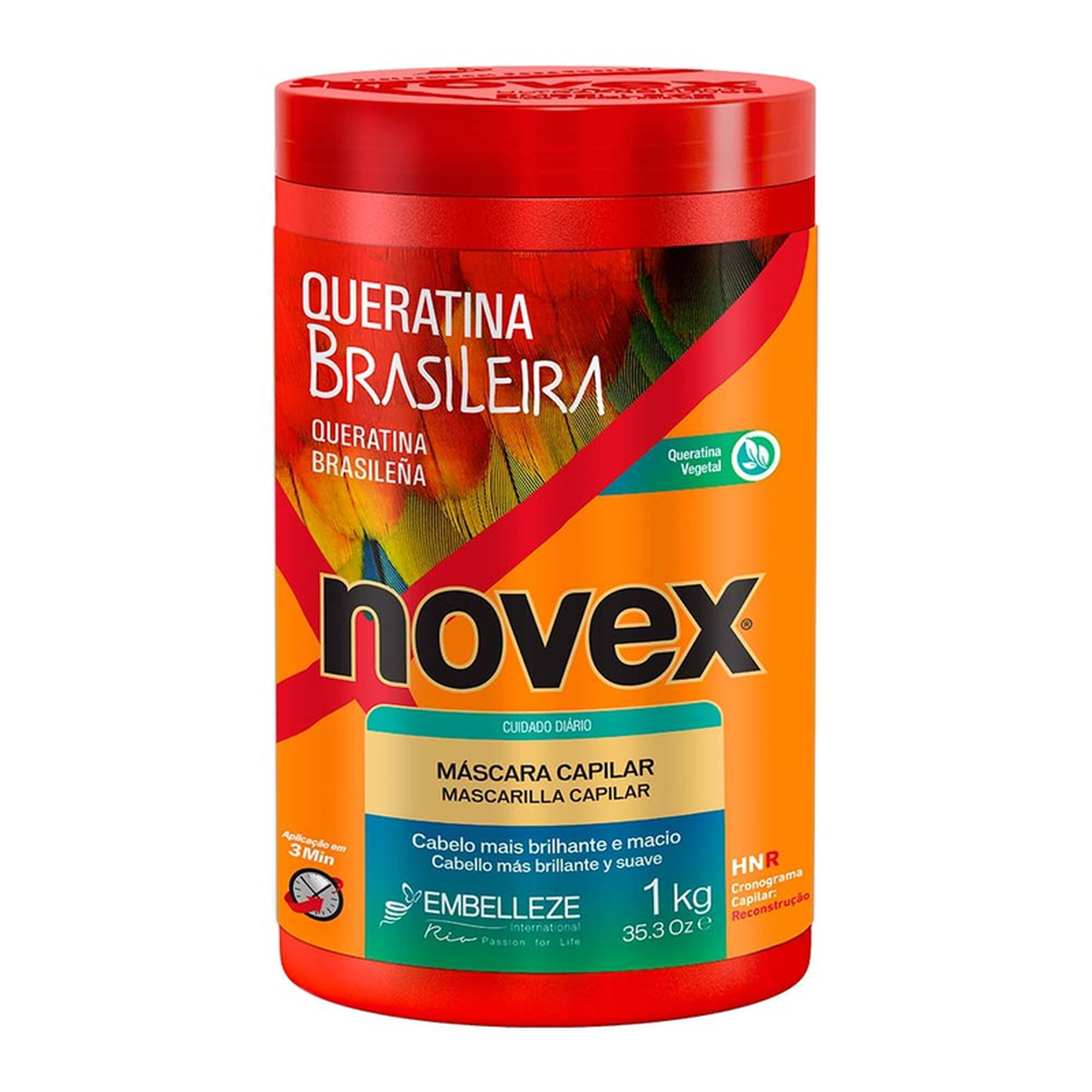 Máscara Protetora Queratina Brasileira
