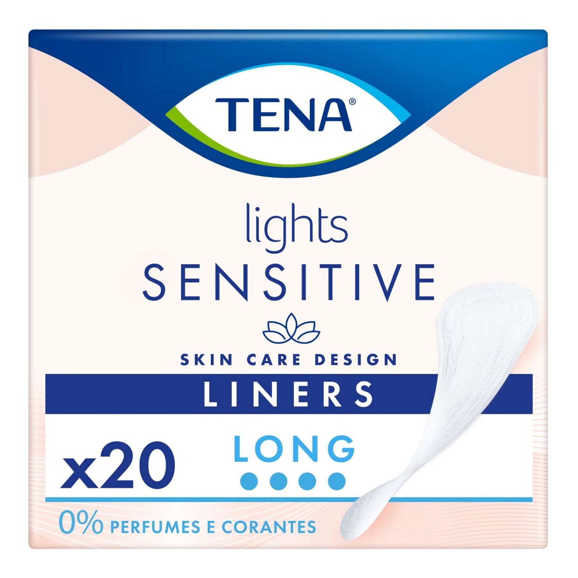 Pensos Incontinência Lights Sensitive Long