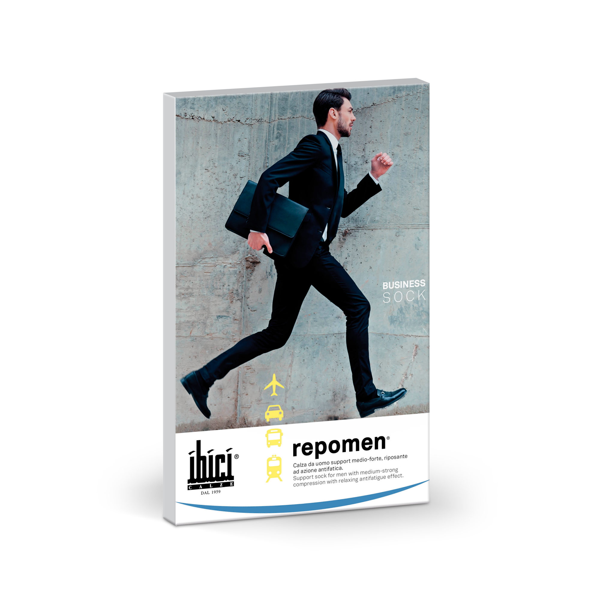 Meias Descanso Homem 140 Repomen Antracite