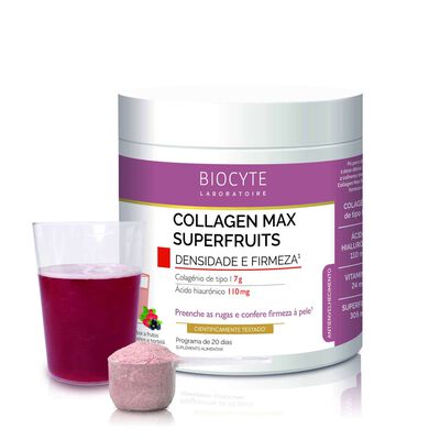 Colagénio em Pó Sabor a Frutas Collagen Max Colagénio em Pó Sabor a Frutas Collagen Max