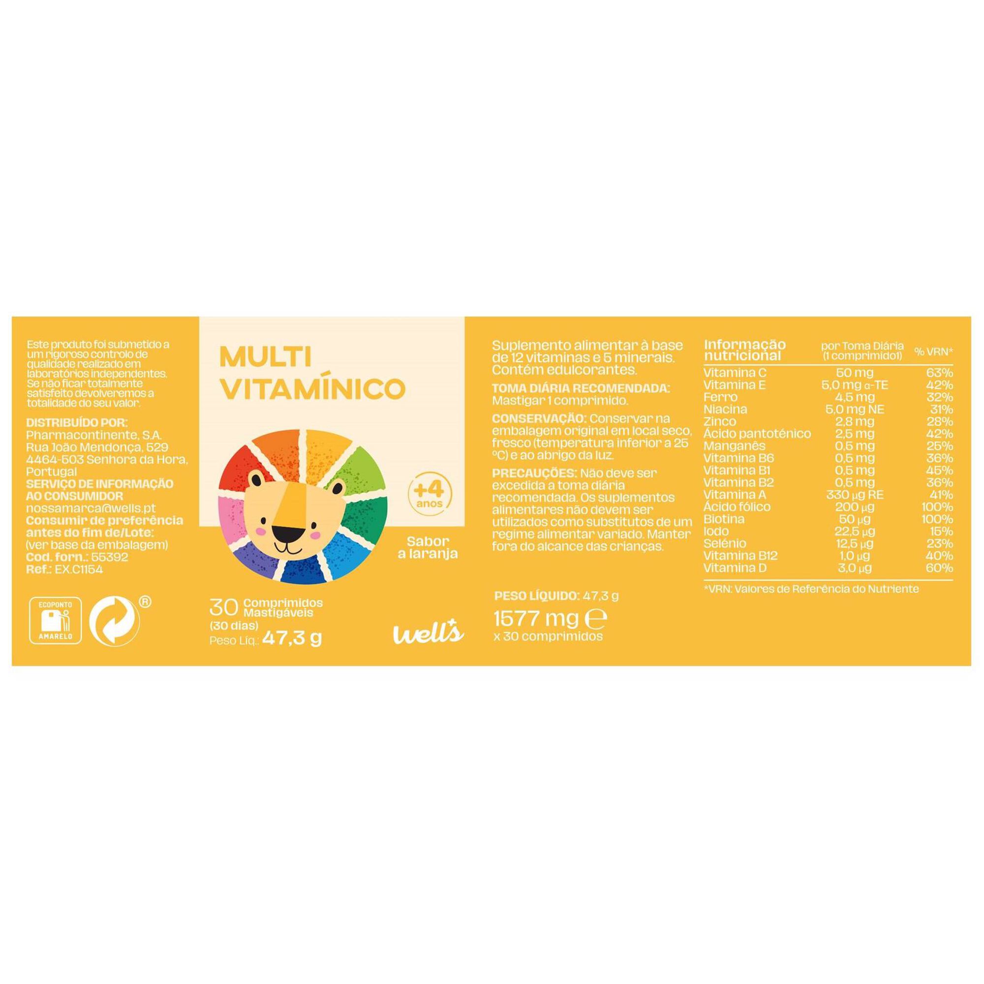 Multivitamínico Junior