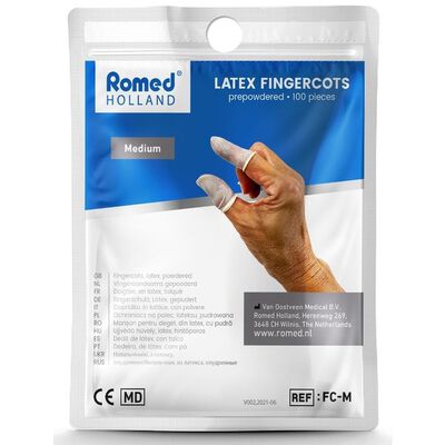 Dedeira Látex Com Pó M