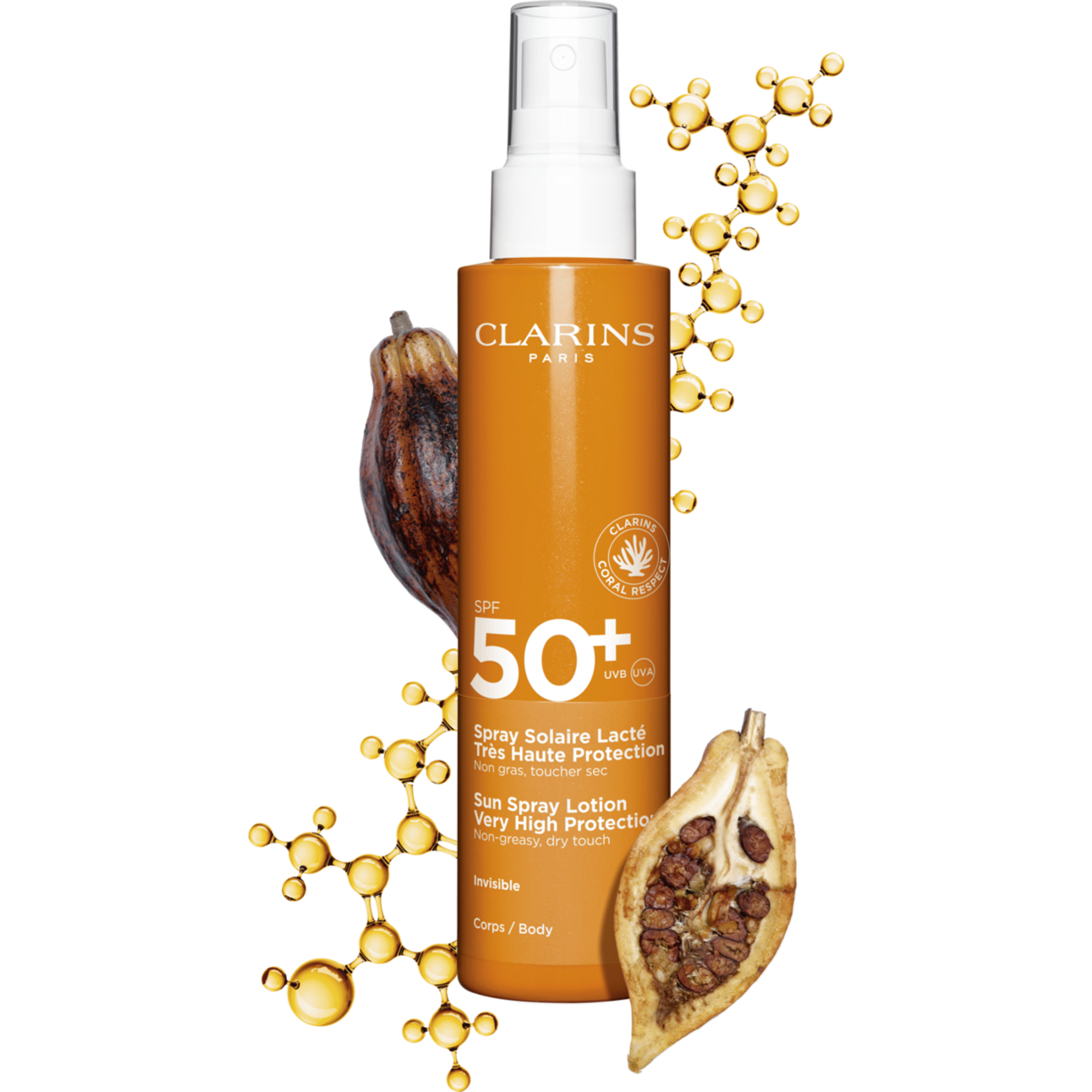 Protetor Solar Leite em Spray SPF50+
