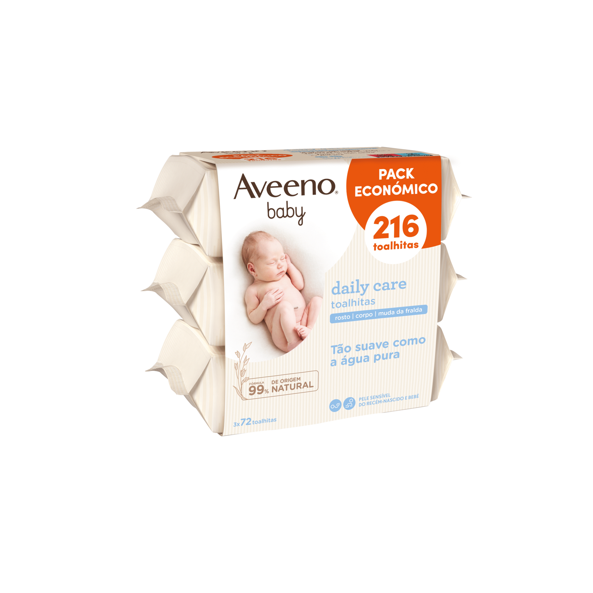 Pack Toalhitas Daily Care Baby