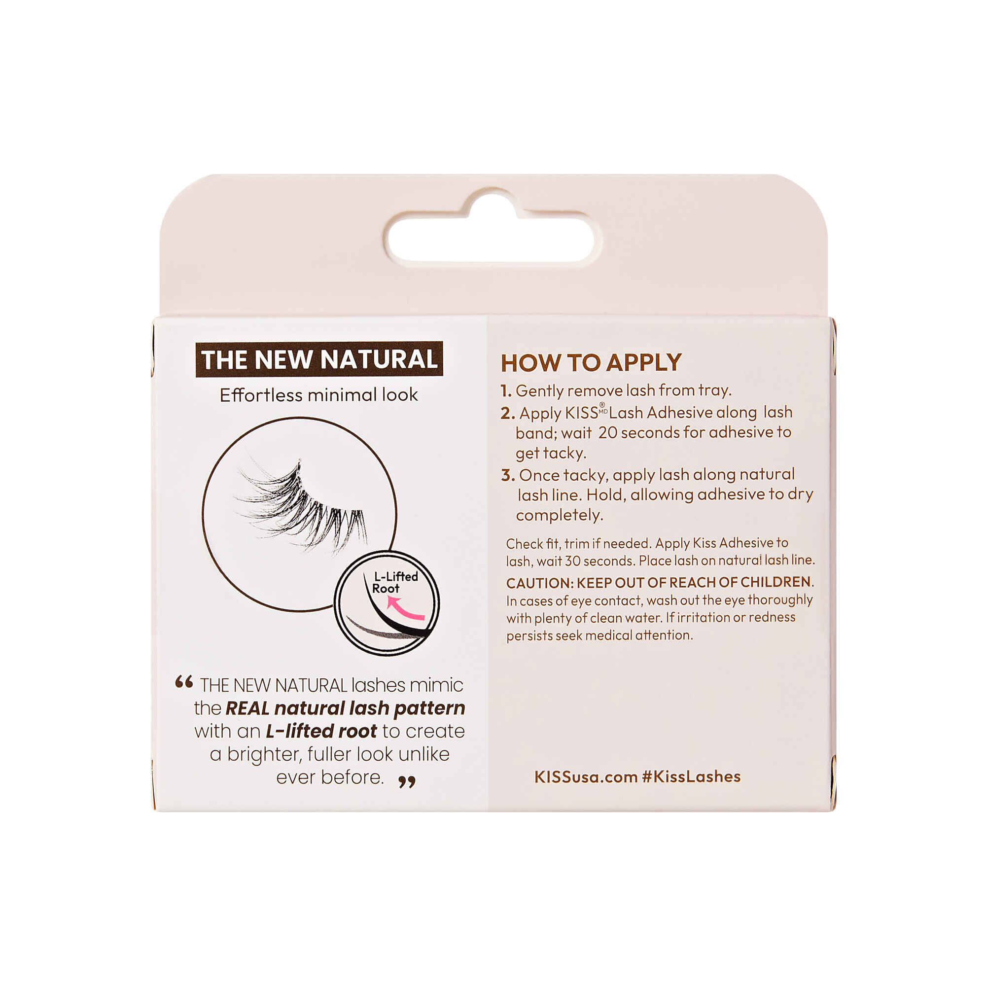 The New Natural Glowy Skin Half Lash