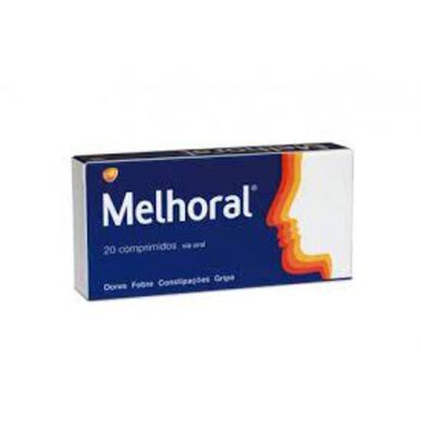 Melhoral Comprimidos Febre e Gripe Wells