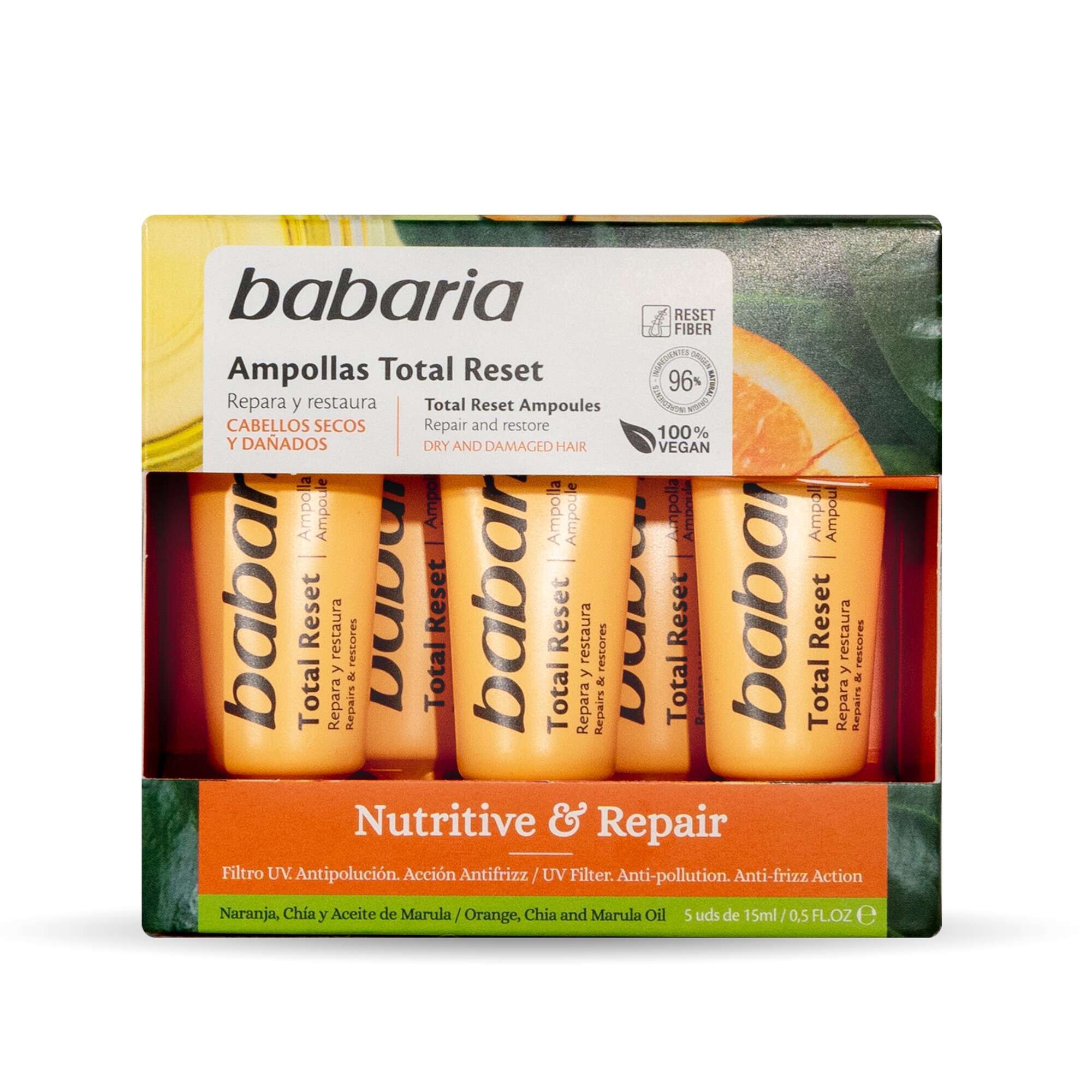 Ampolas Nutritive & Repair Total Reset
