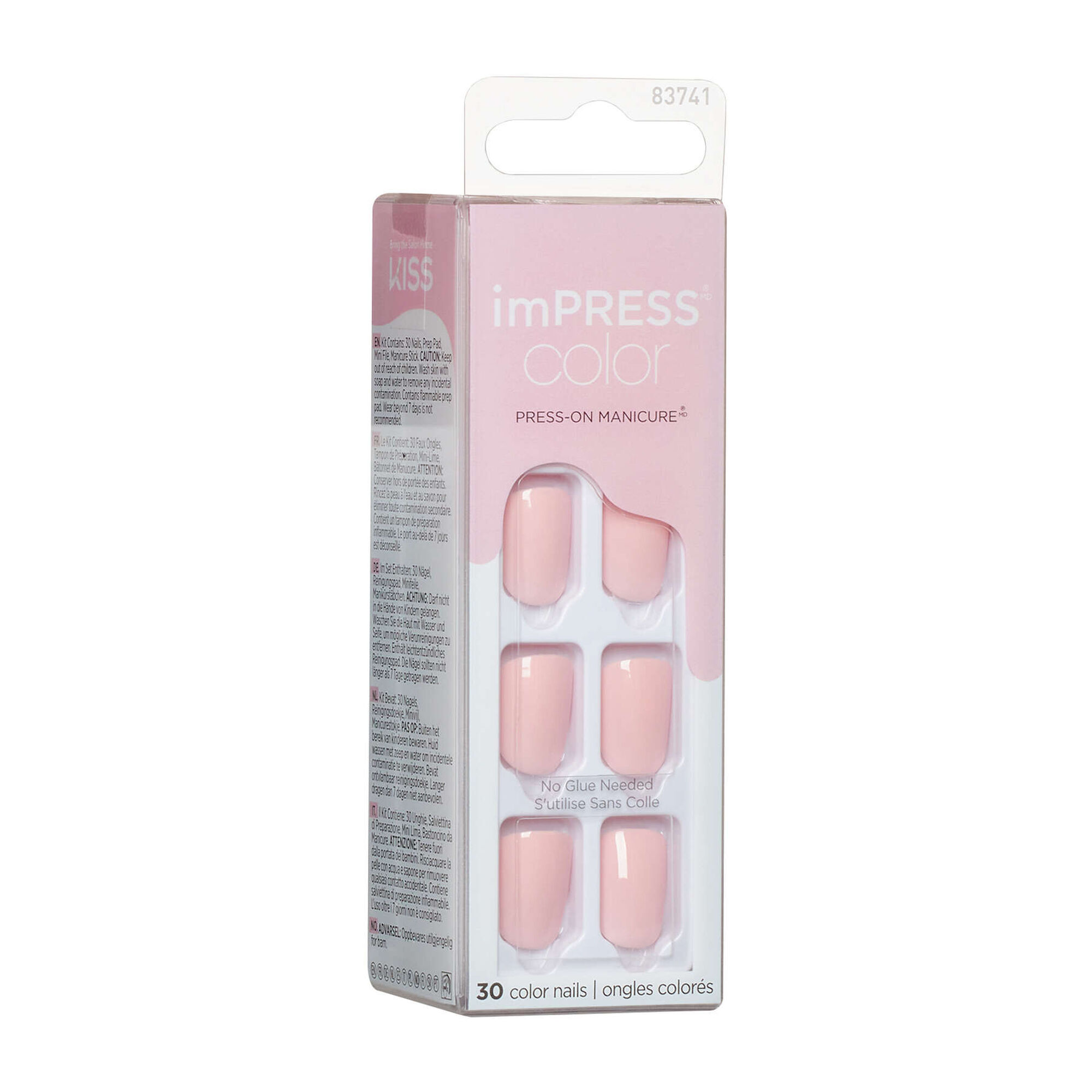 Unhas Postiças imPRESS Color Pick Me Pink