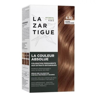 Coloração Cabelo 6.30 Louro Escuro Dourado
