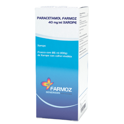 Paracetamol Xarope Dor e Febre