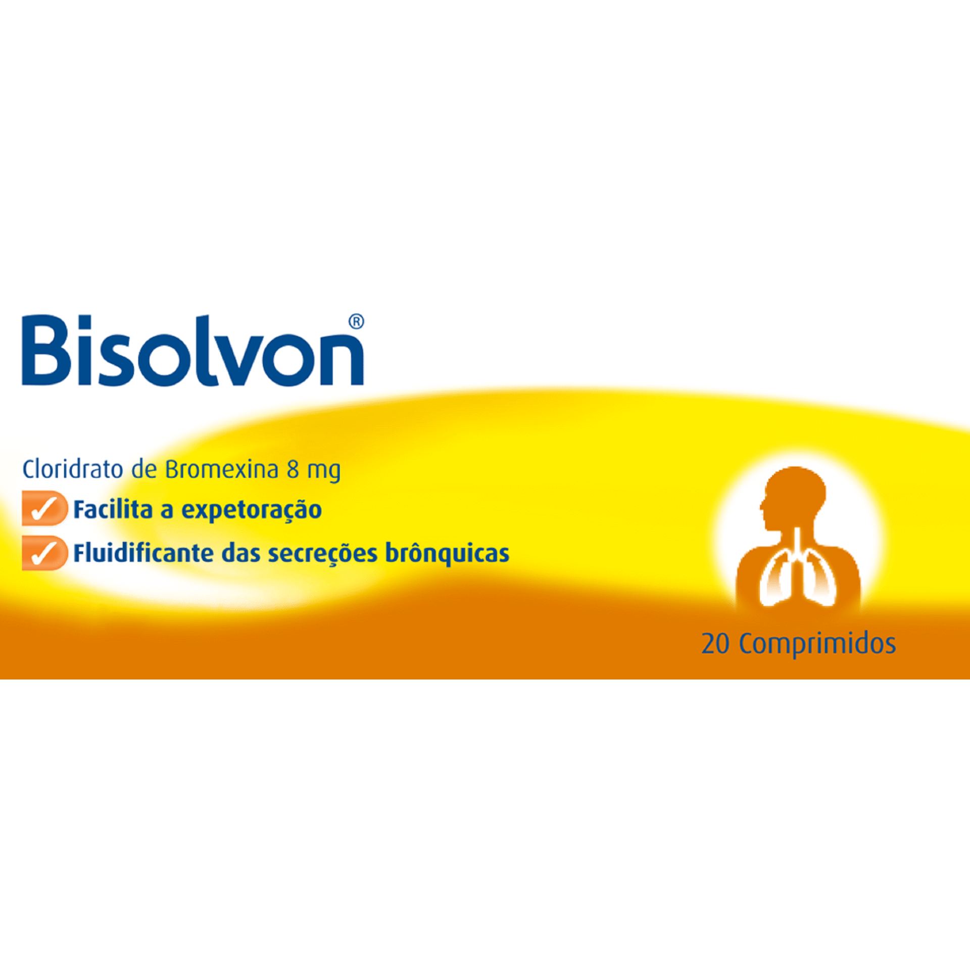 Bisolvon Infeções Respiratórias 20 comprimidos