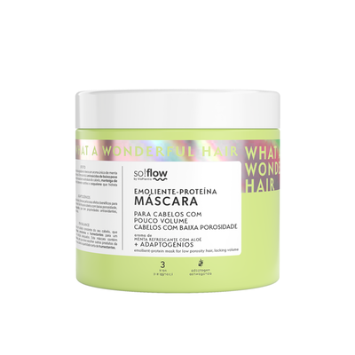 Máscara Cabelo Baixa Porosidade sem Volume