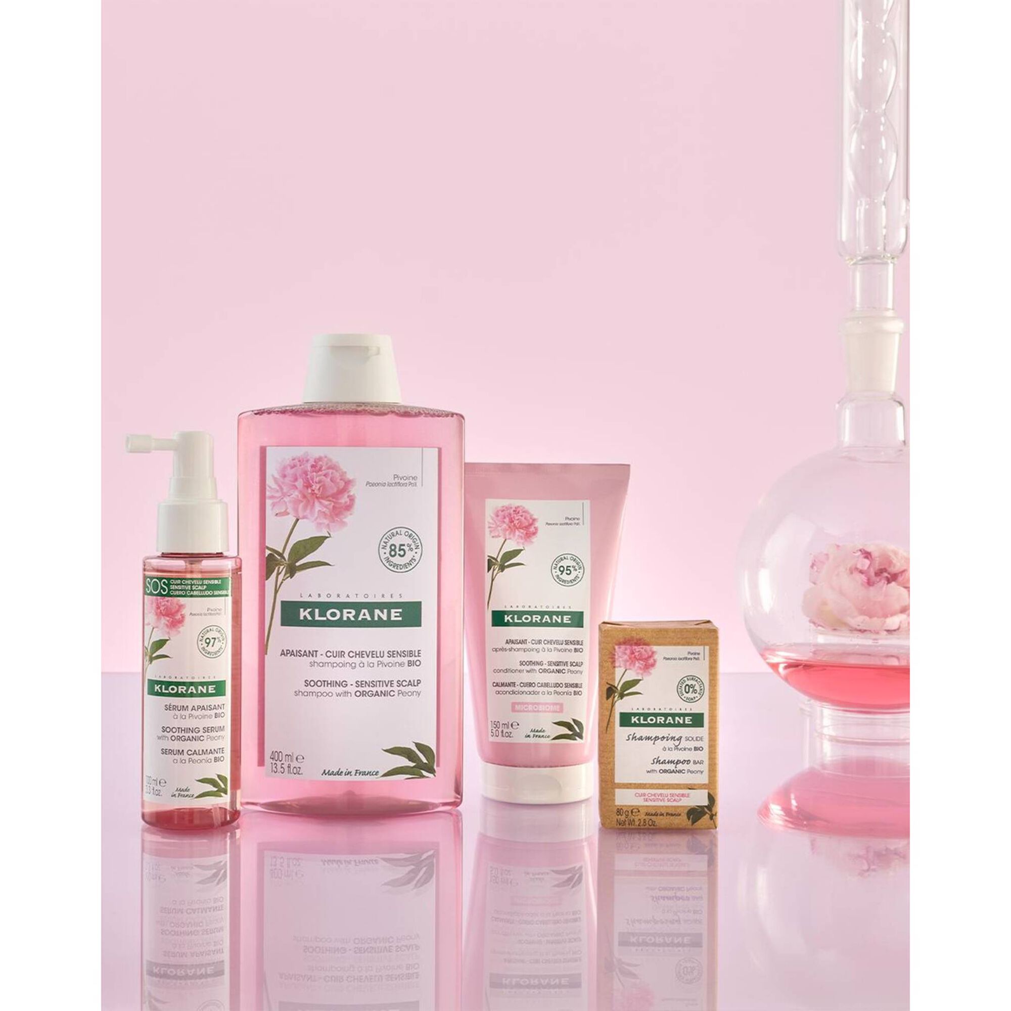 Peony Shampoo Bar Sensitive Scalp