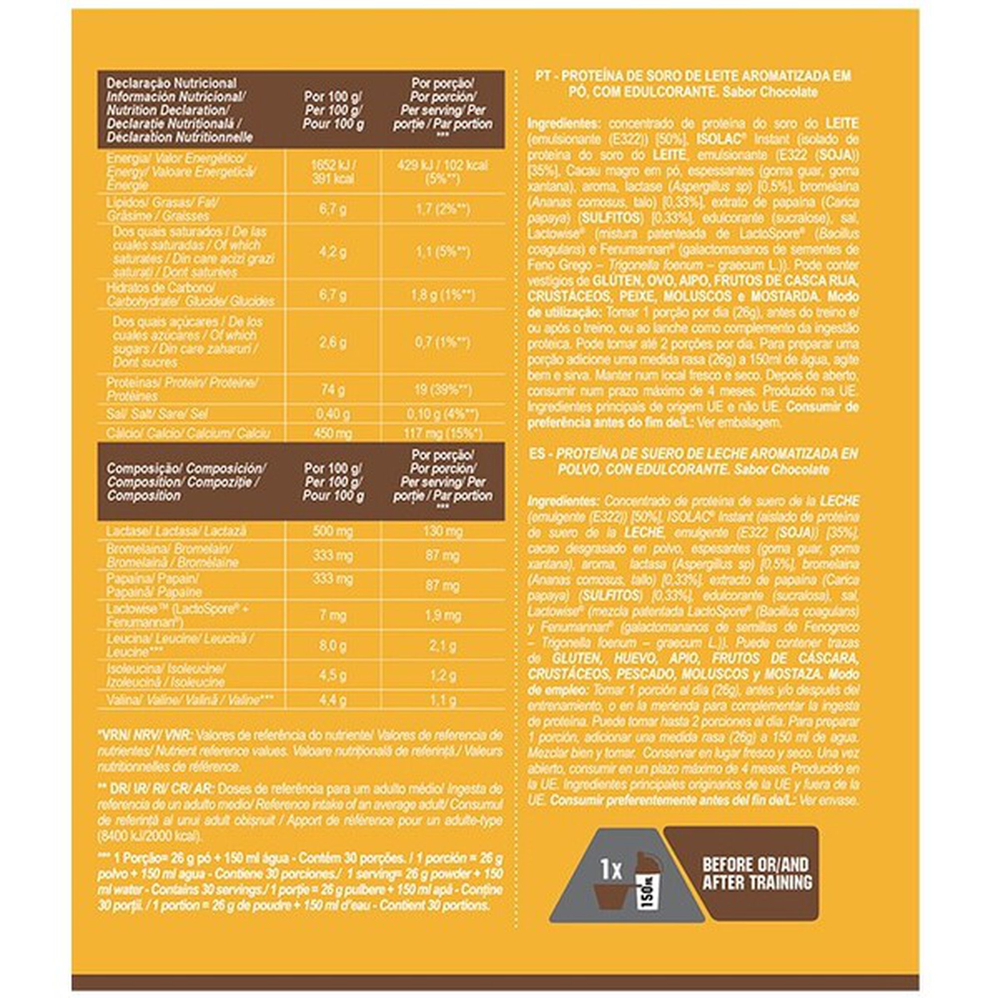 Proteína em Pó Sabor a Chocolate