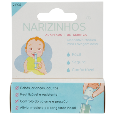 Adaptador de Seringa para Lavagem Nasal Wells Image 1
