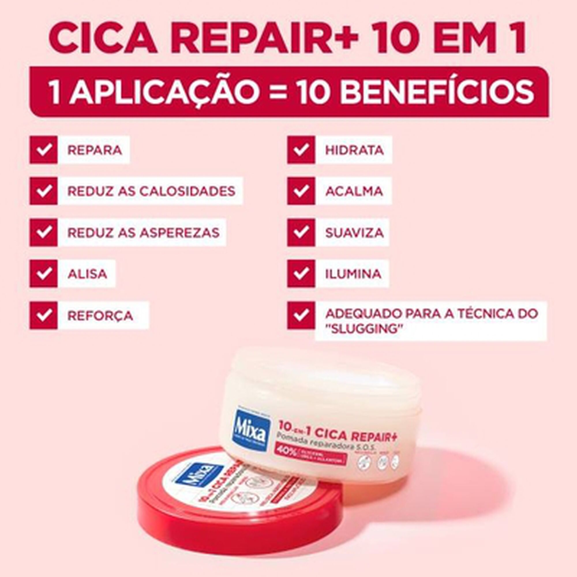 10 en 1 Cica Repair+ Bálsamo Reparador SOS