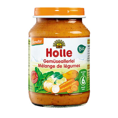 Boião Puré Biológico de Legumes +6M Wells