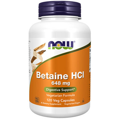 Betaine HCl 648 mg Wells Image 1