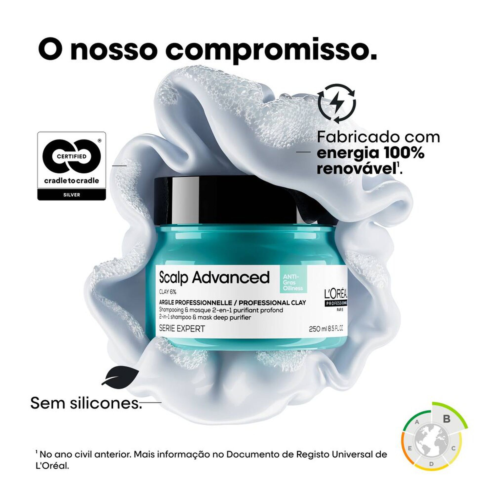 Serie Expert Scalp Advanced Anti-Gras Argile