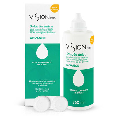 Líquido Limpeza Lentes de Contacto Advance