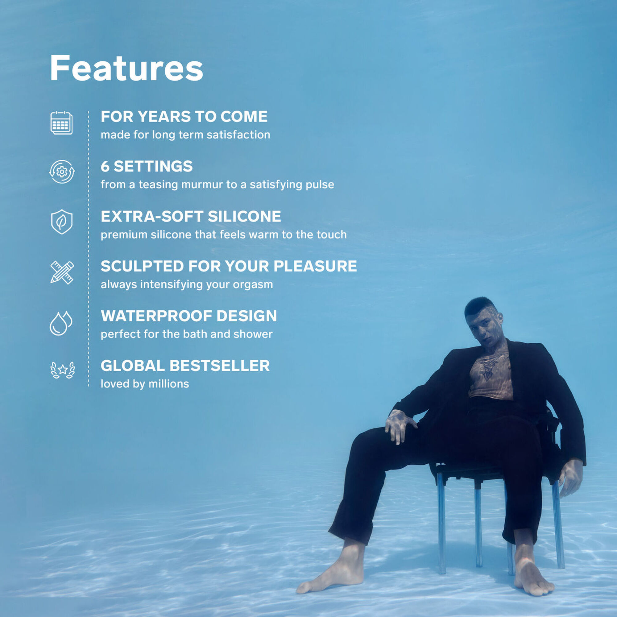 Massajador Prostático Bruno Black