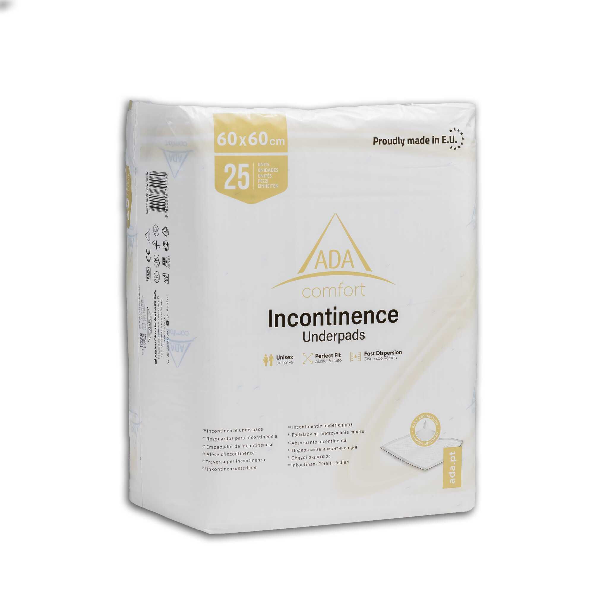 Resguardos para Incontinência 60x60 cm