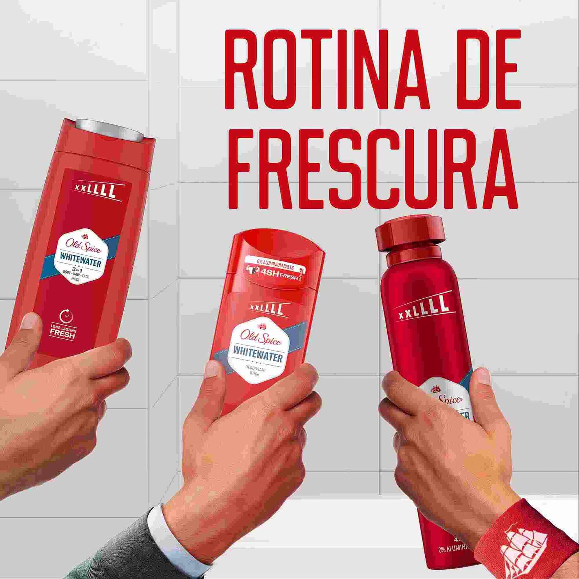 Gel de Duche White Water 3 em 1