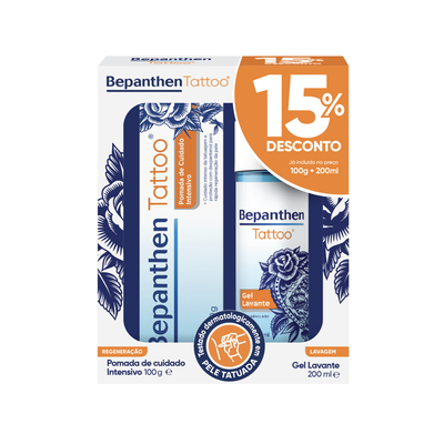 Pack Tattoo Pomada Cuidado Gel Lavante