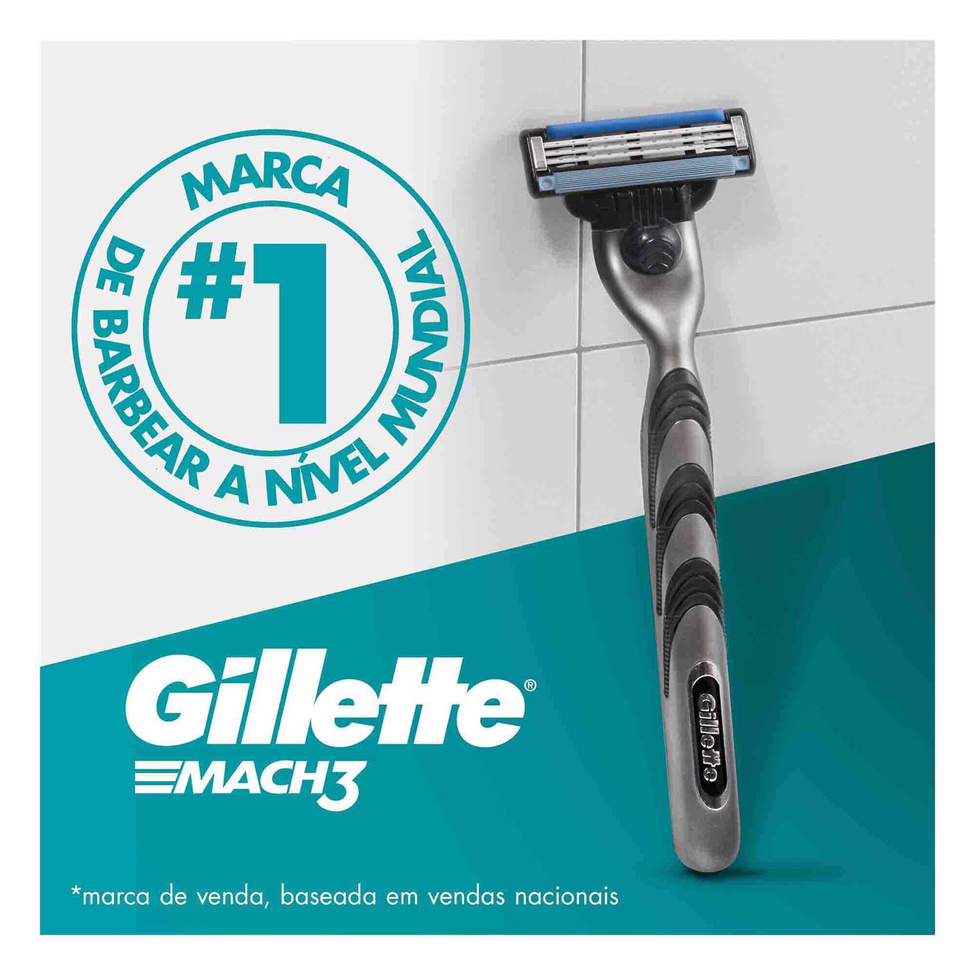 Recargas Lâmina de Barbear Mach 4