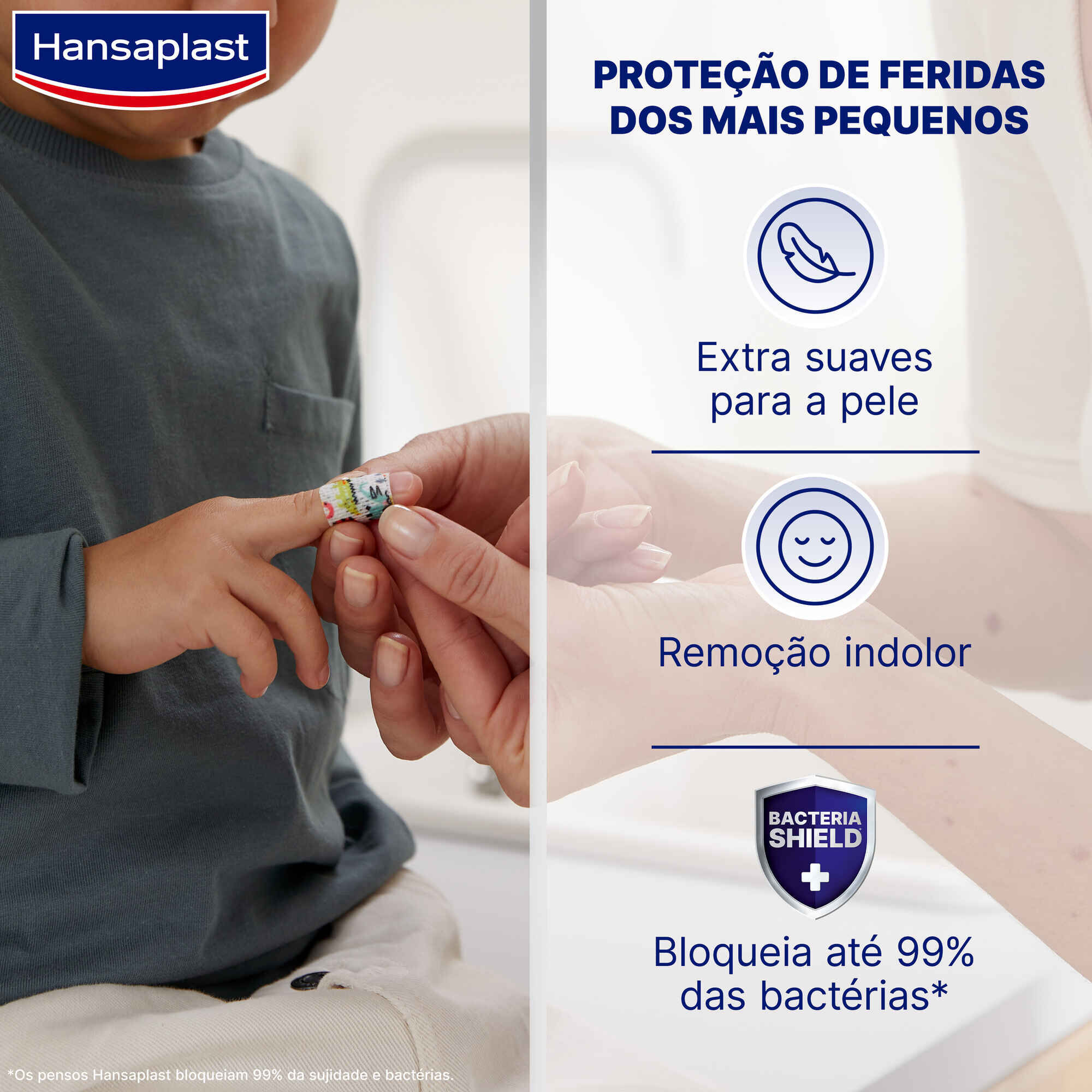 Pensos Hipoalergénico Kids para Pele Sensível