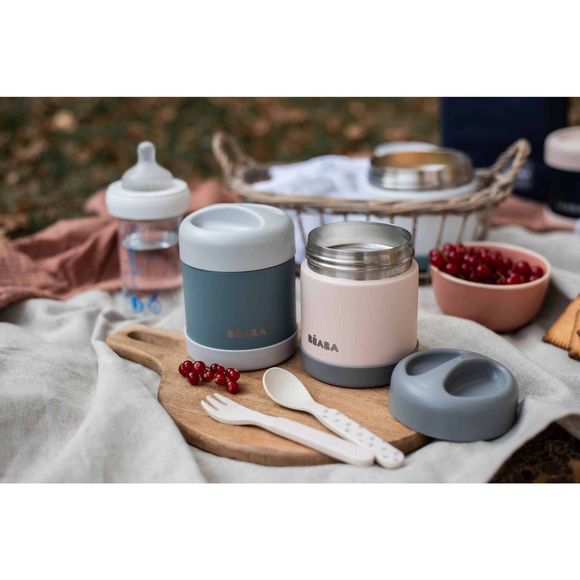 Thermo-Portion Stainless Steel Pink