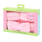 Conjunto Fita Cabelo e Punhos para Skincare Wells Image 2