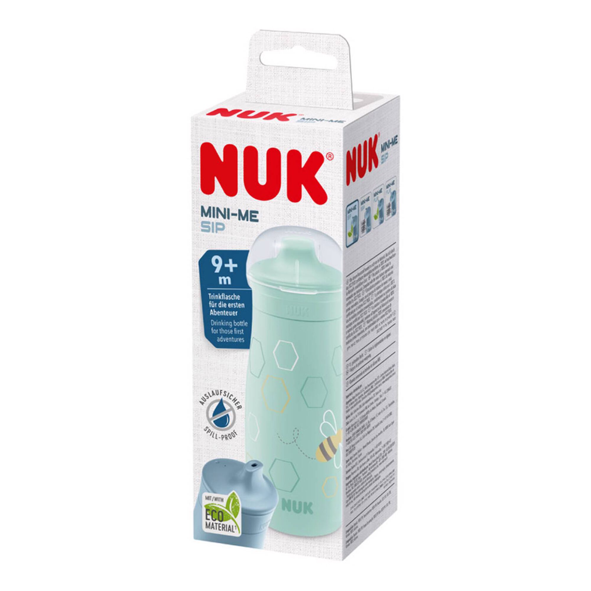 Garrafa Desportiva Mini-Me Sip Verde +9M