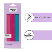 Kit de Limas de Unhas em Madeira Multicor 2 Wells Image 1