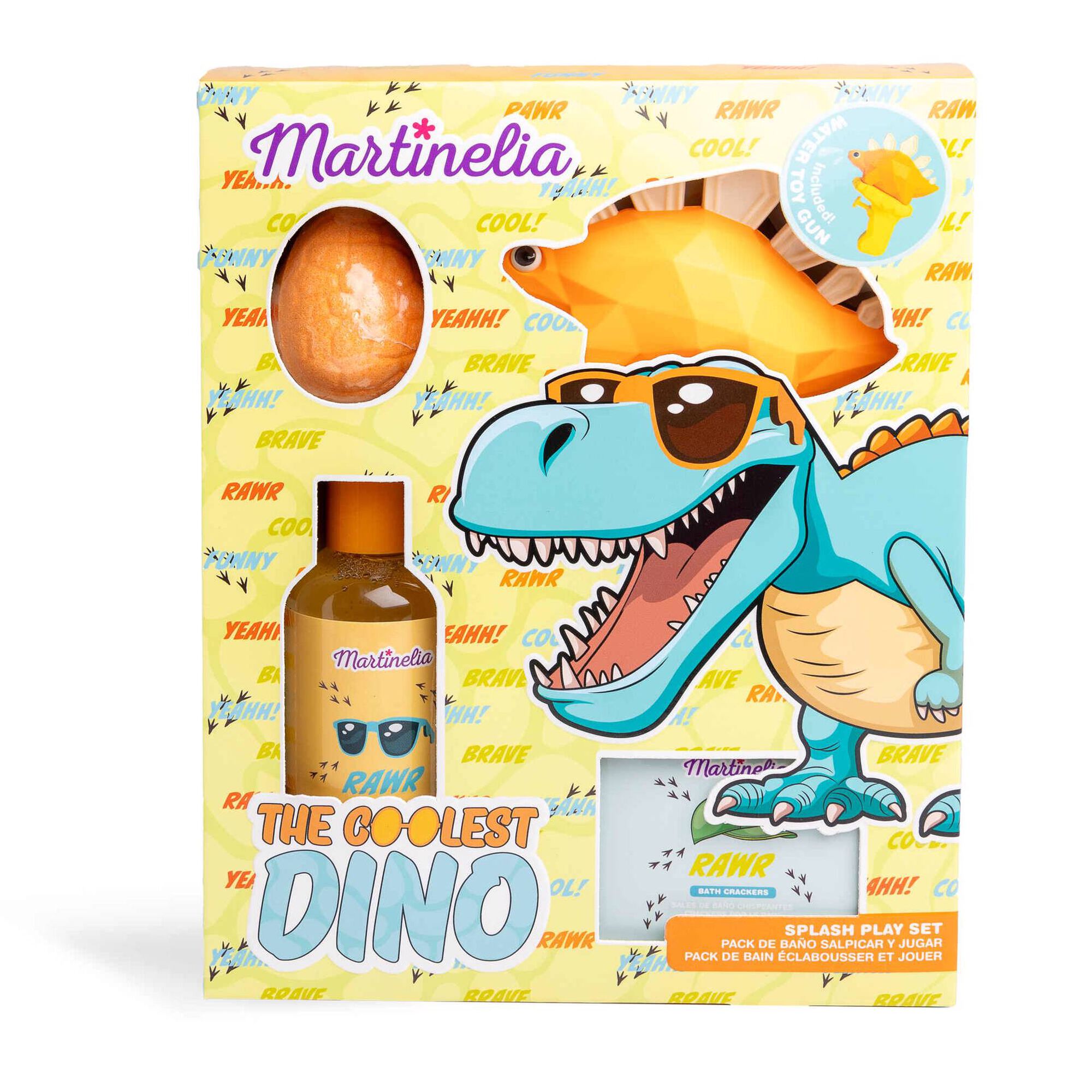 The Coolest Dino Splash&Play Bath Set