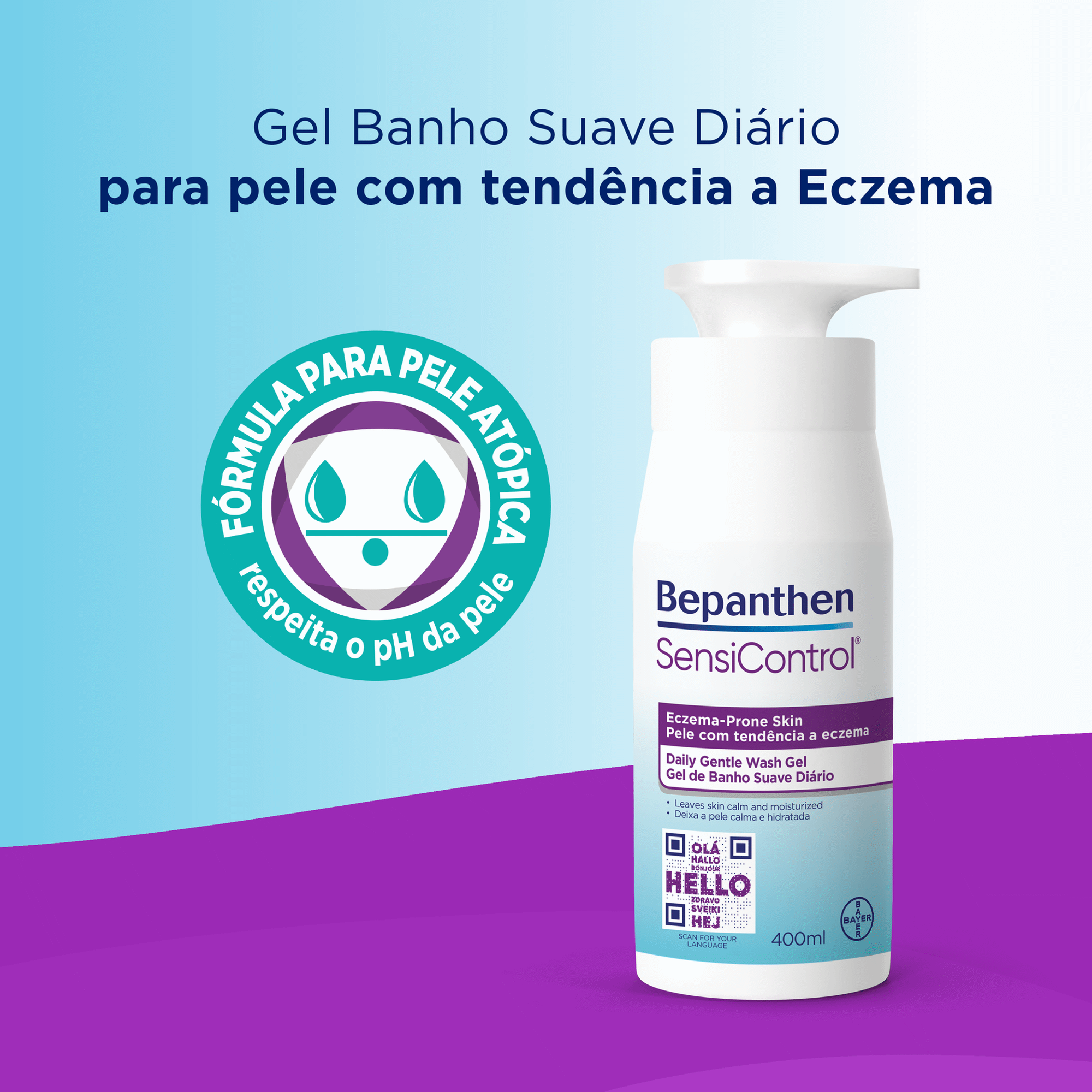 Gel de banho Sensicontrol
