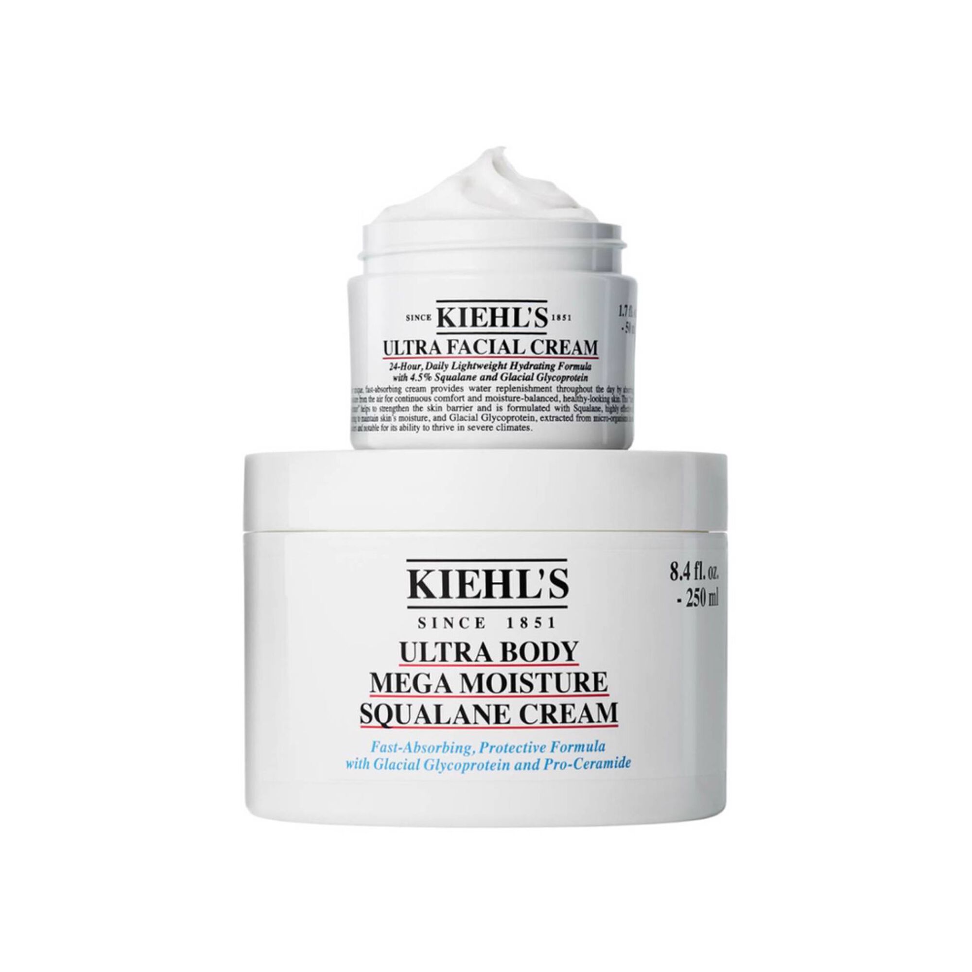 Pack Ultra Facial Cream Body Squalane Cream