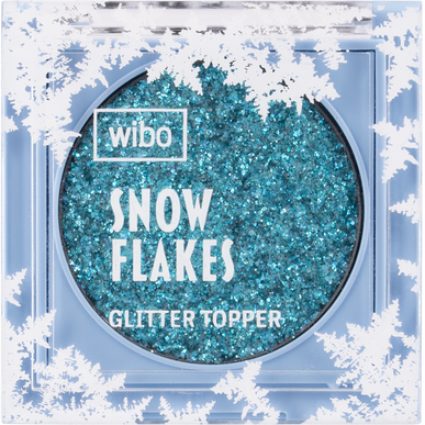 Glitter Eyeshadow Snowflakes Wells