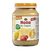 Boião Puré Biológico de Maçã/Pêra +4 M Wells