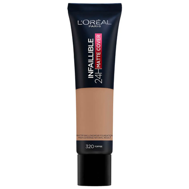 Base Líquida Infaillible Mate Cover 320 Toffee 30 ml Wells Image 1