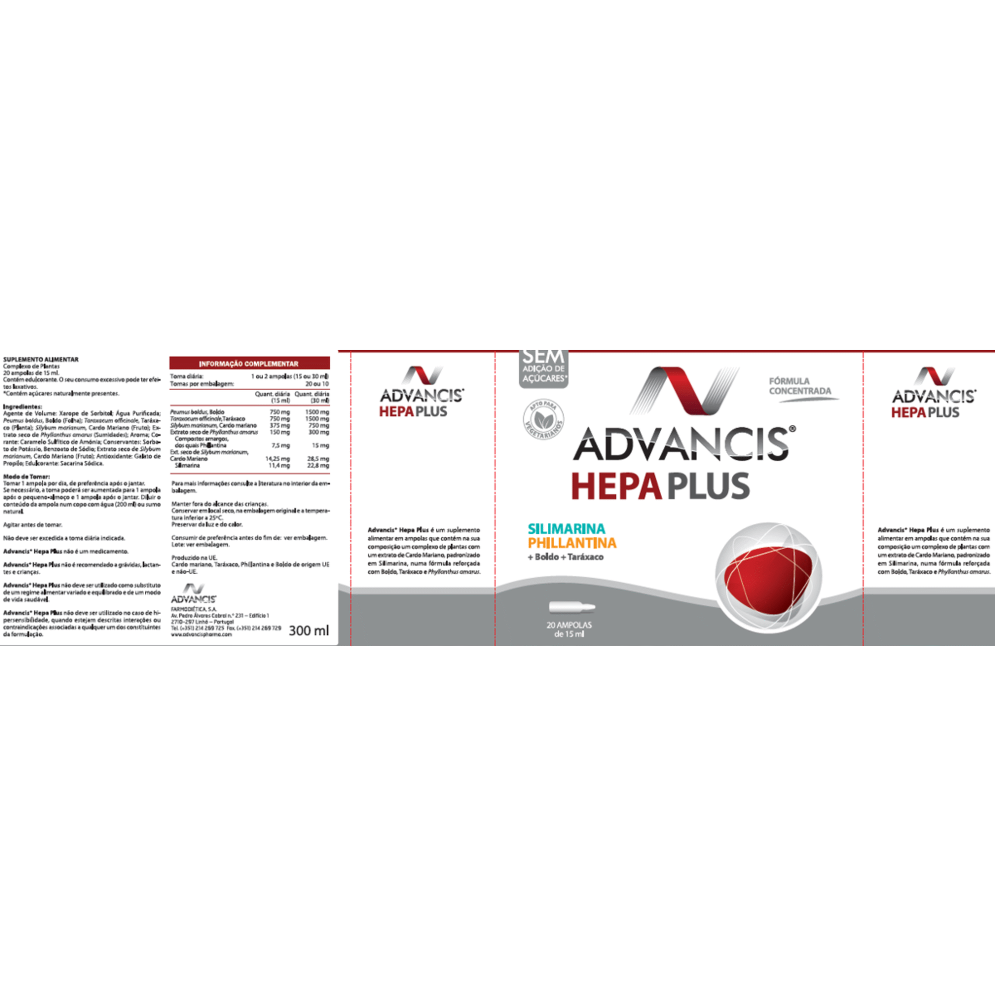 Suplemento Proteção Hepática Hepa Plus
