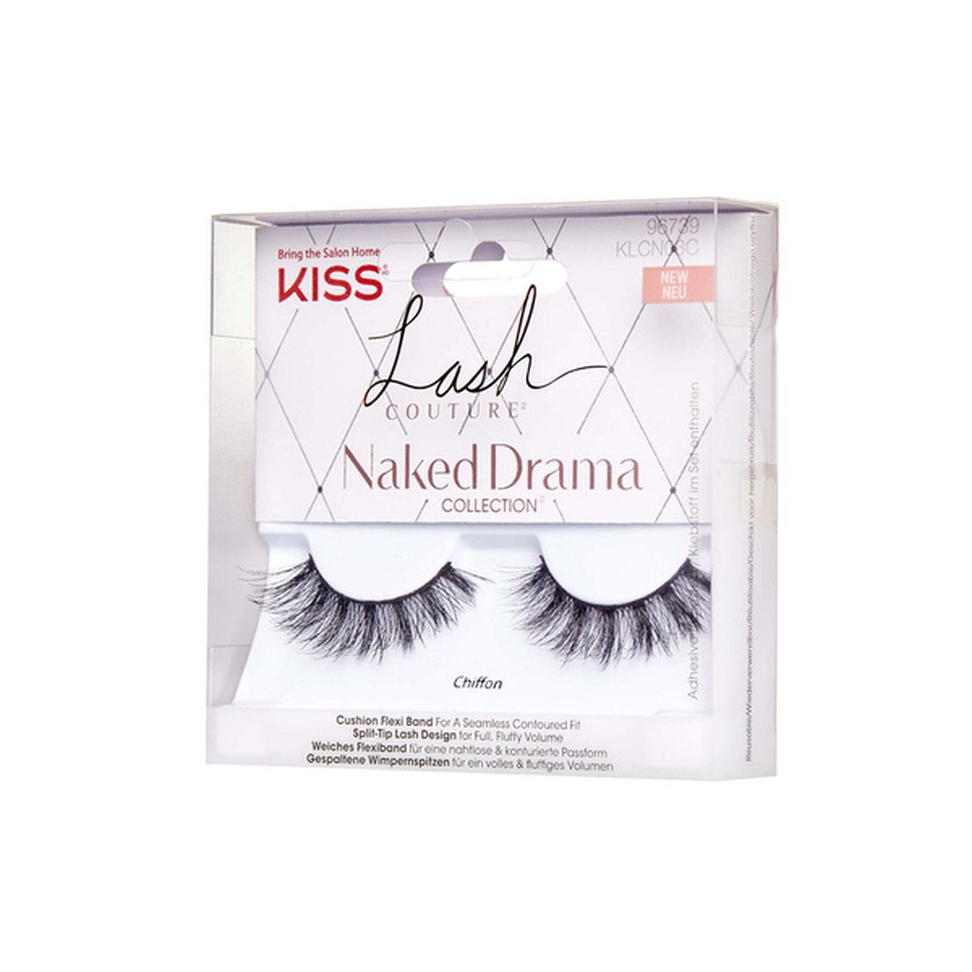 Kiss Lash Couture Naked Drama Chiffon