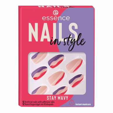 Unhas Postiças Nails In Style Stay Wavy Wells Image 1