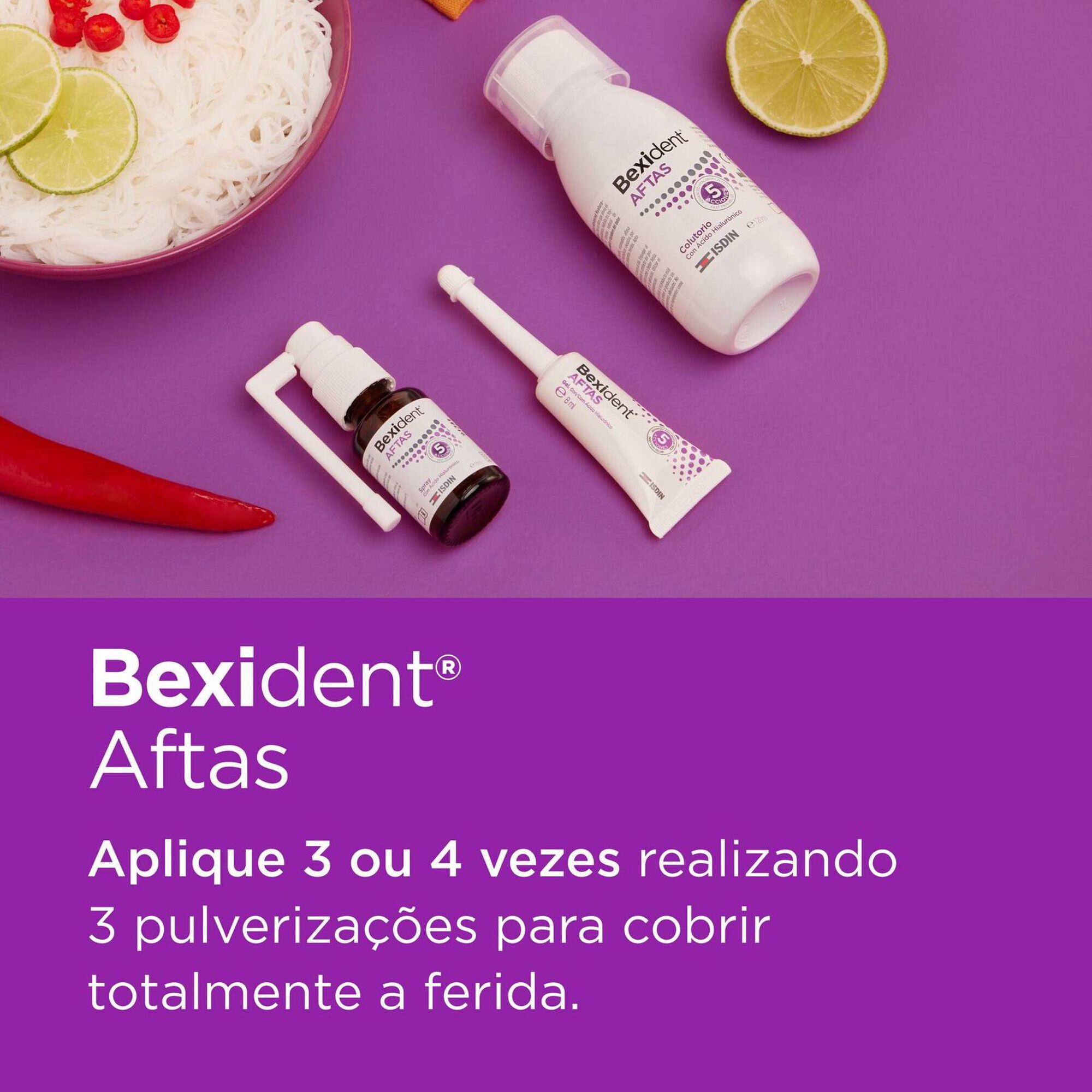 Bexident Spray Tratamento de Aftas