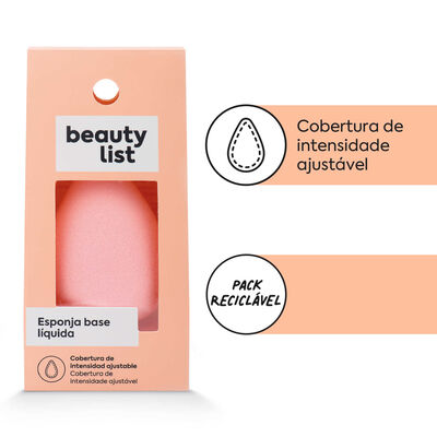 Esponja Ovalada para Base Líquida
