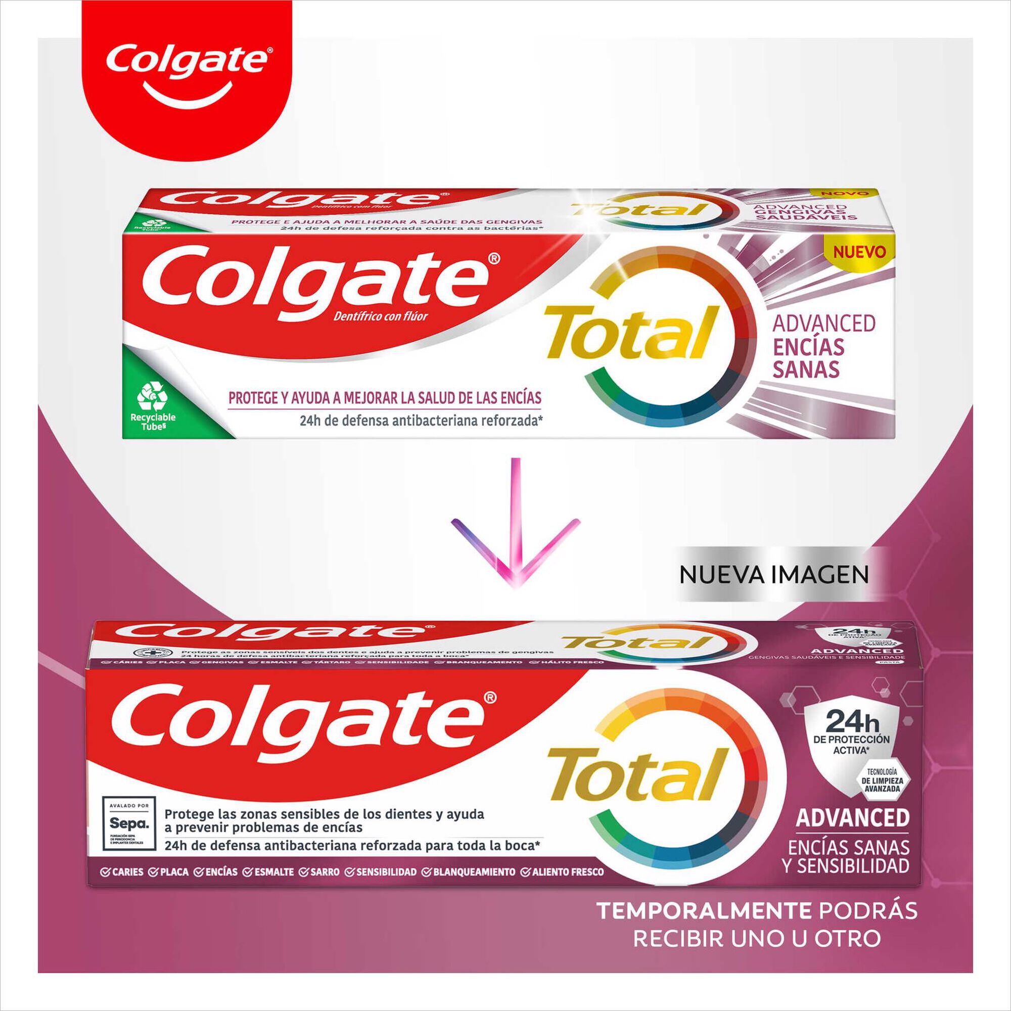 Pasta Dentífrica Advanced Gengivas Saudáveis