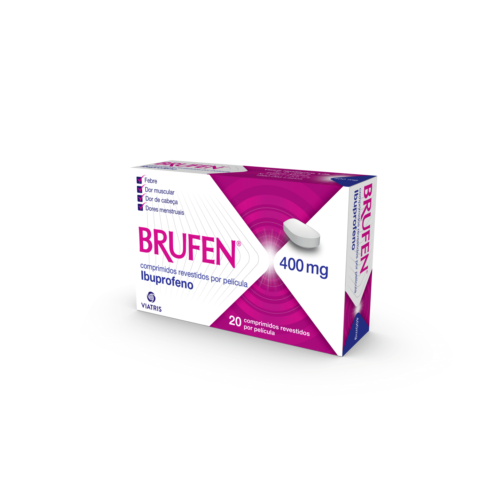 Comprimidos Ibuprofeno Brufen 400mg