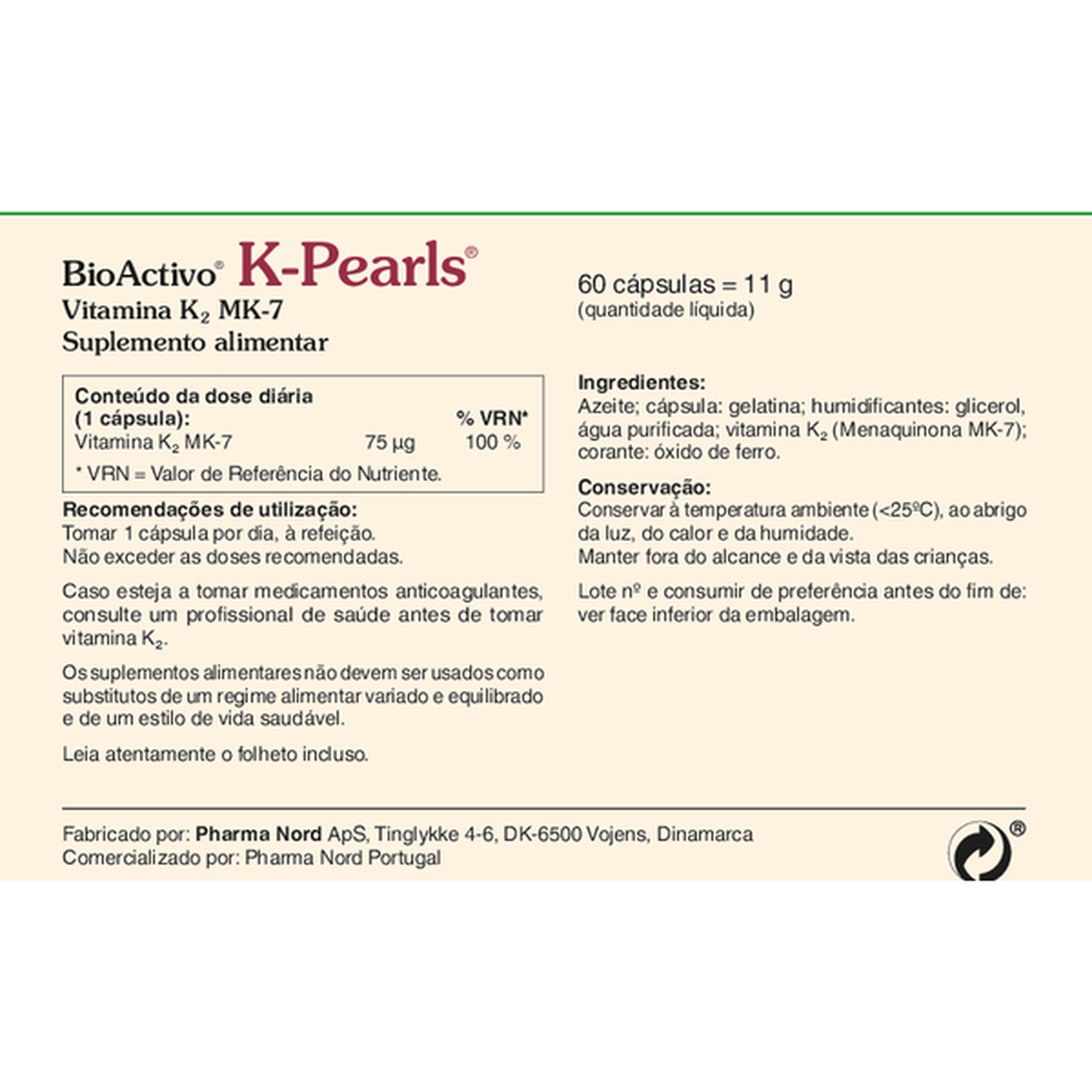 K-Pearls Vitamina K2