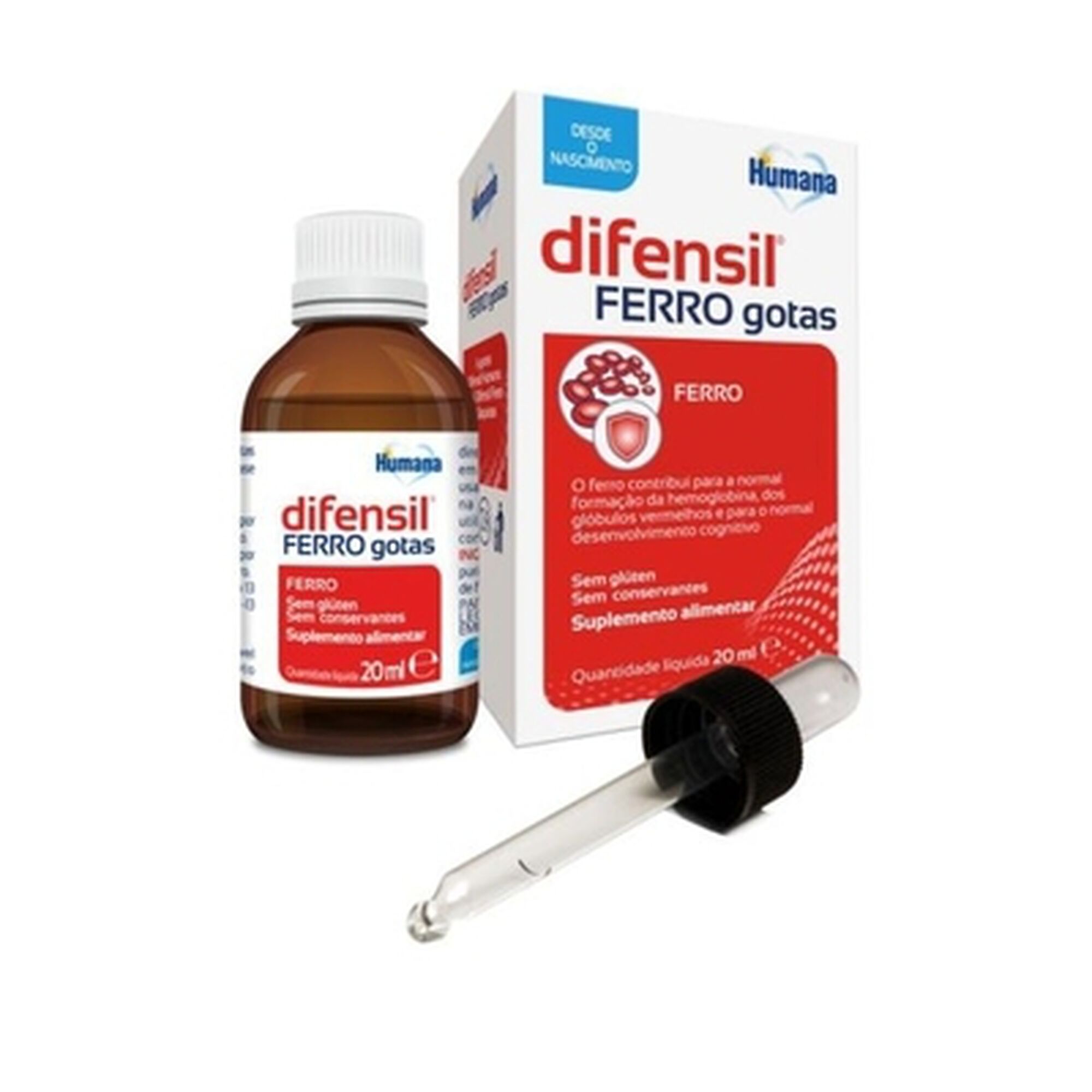 Difensil Ferro Gotas