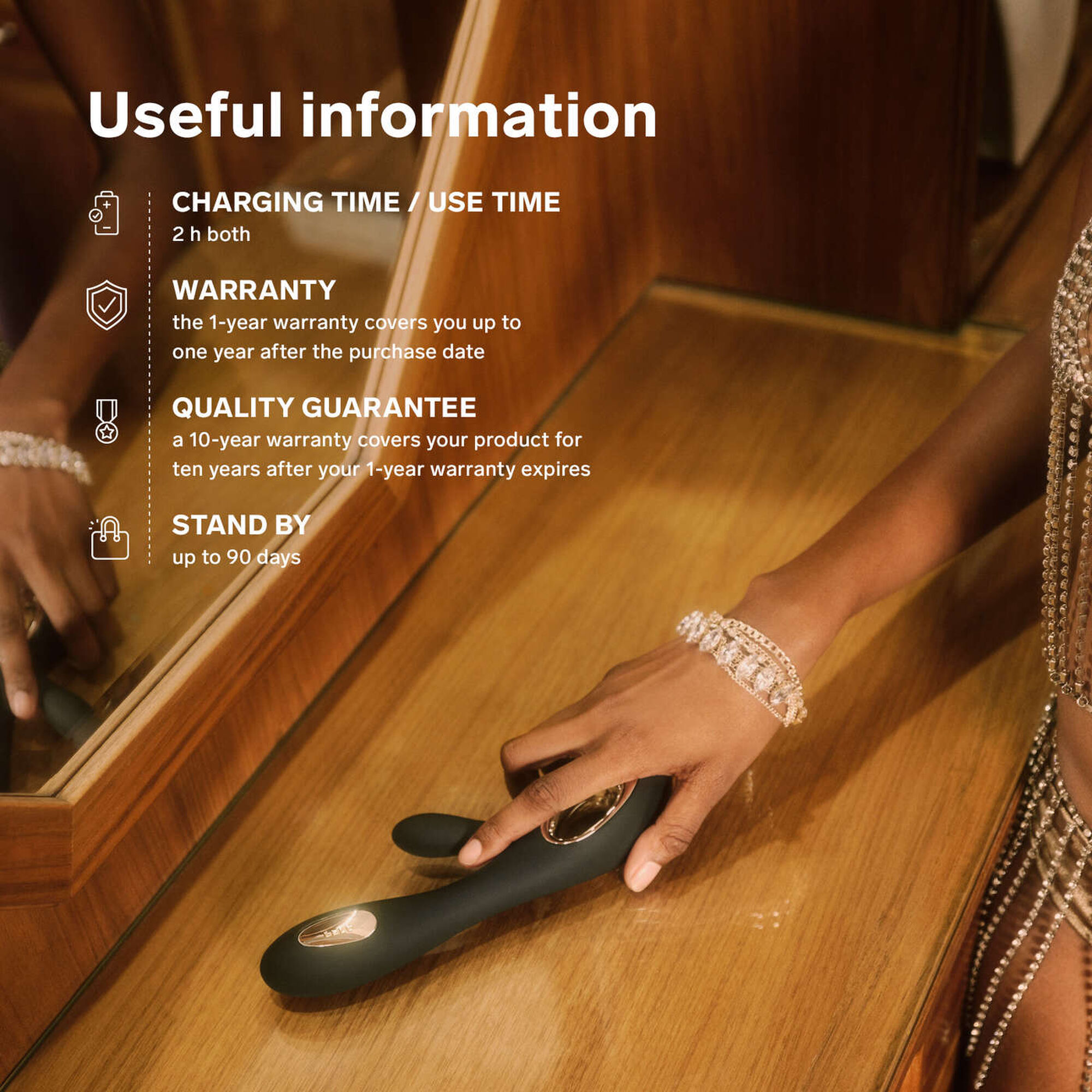 Estimulador Clitóris Soraya Wave Midnight Blue